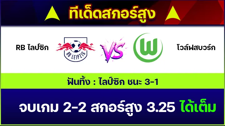 ทีเด็ดสกอร์สูง